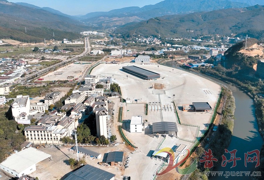 辞旧迎新 国门上新  孟连口岸勐阿查验货场边民互市贸易场所建成